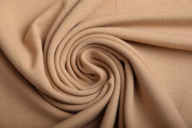 Cotton knit in beige color 186341