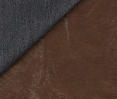 Leatherette in dark brown color 90204/100 Leatherette in dark brown color 90204/100