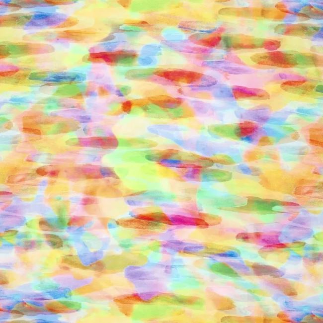 Viscose knit with abstract digital print 21660/550
