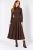 Knitted dress in brown color ITA-SAT04 Knitted dress in brown color ITA-SAT04