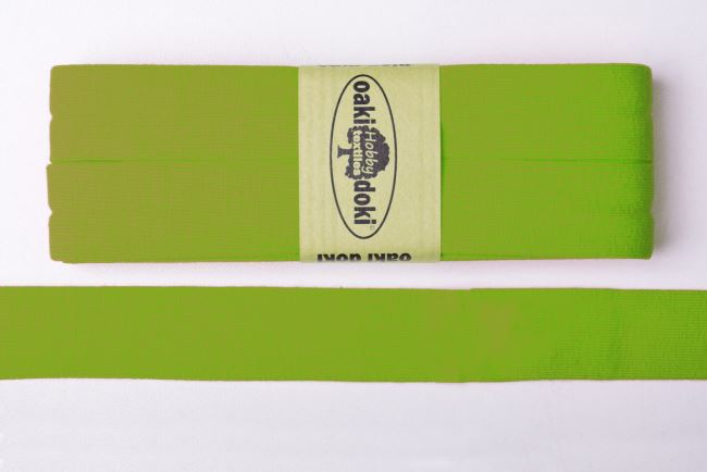 Viscose edging strip in light green color - 3 m 3DOKI449