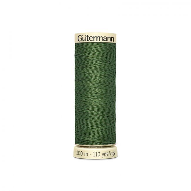 Universal sewing thread Gütermann in green color 920