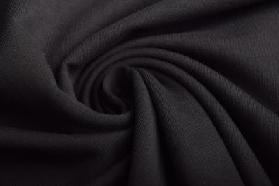 French Terry sweatpants in dark brown color 186392 (2)