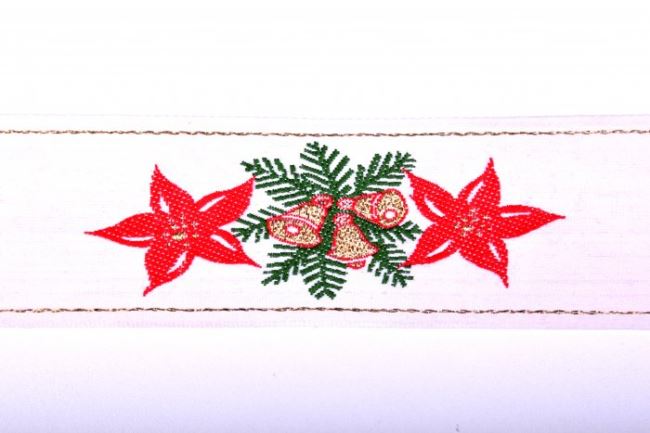 Christmas decorative ribbon wide 9059