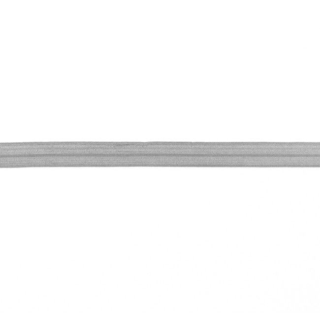 Edging elastic in silver color 1.5 cm wide 11347