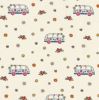 Cream-colored cotton knit with hippie bus print 21817/051