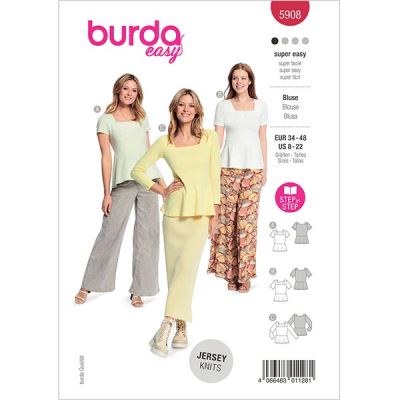 Cut for women's top in size 34-48 5908
