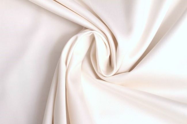Stretch cotton fabric in cream color DS-MOR4243