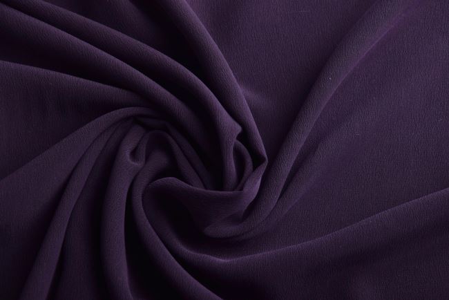 Silk in dark purple color HE554