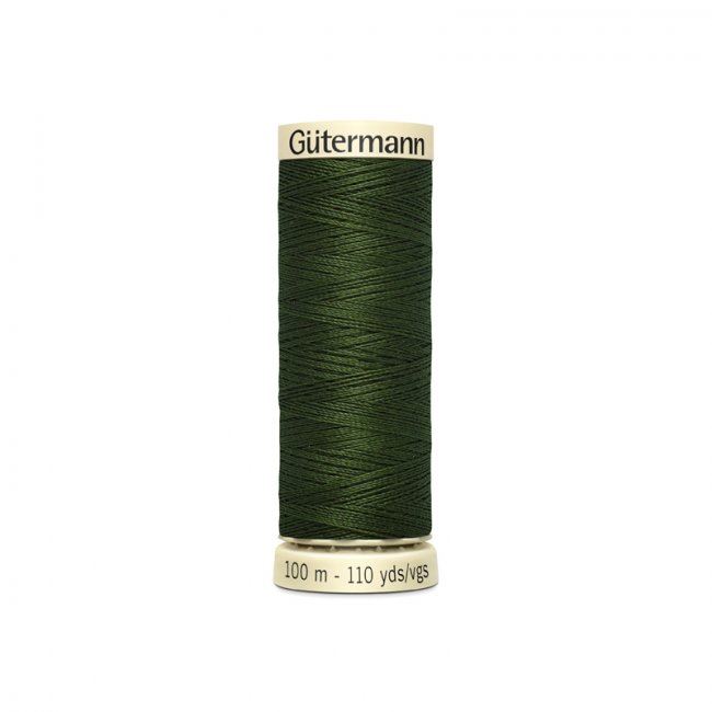 Universal sewing thread Gütermann in green color 597