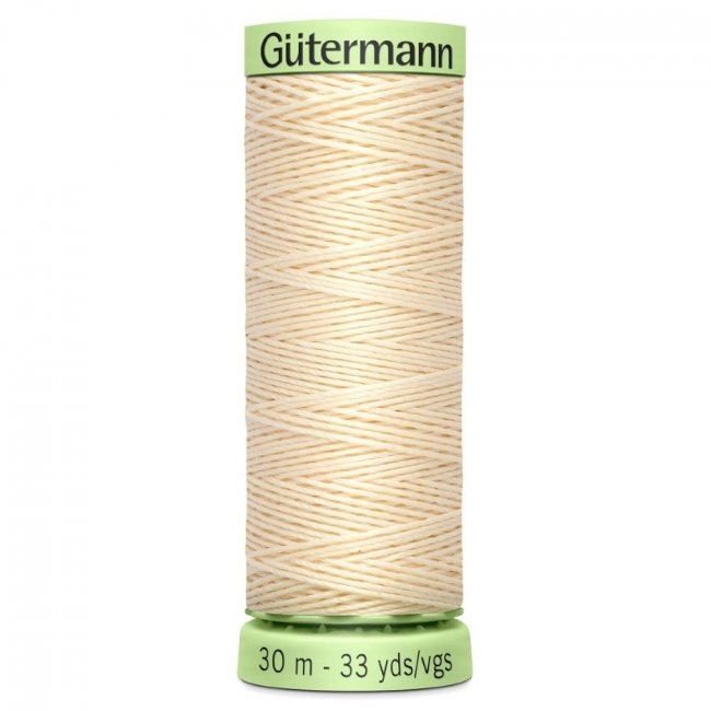 Extra strong sewing thread Gütermann in light beige color J-414