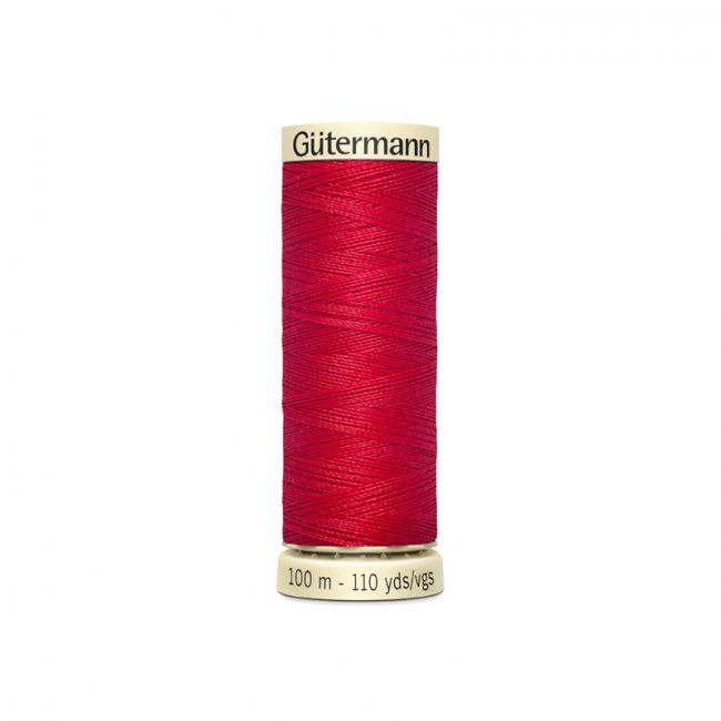 Universal sewing thread Gütermann in red color 156