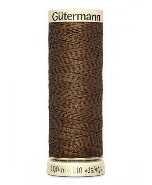 Universal sewing thread Gütermann in dark khaki color 289