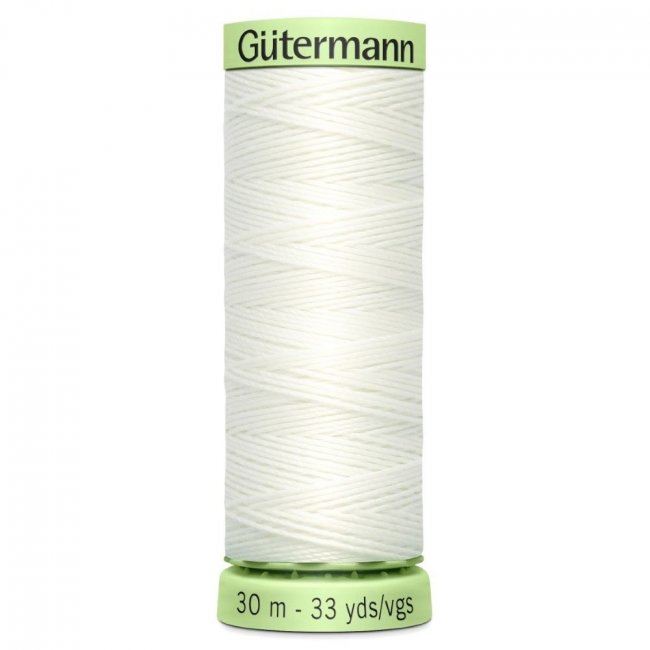 Extra strong sewing thread Gütermann in white color J-111