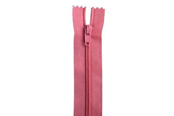 Spiral zipper in old pink color 18cm I-3C0-18-014