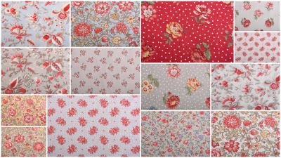 American patchwork cotton from the Jardin de Fleurs collection by French General 13893-21 (4)