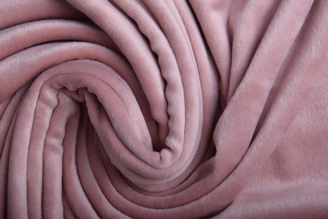 Luxurious fine clothing velvet in old pink color 4773/C2