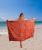 Pareo/sarong with batik leaf print BALI121