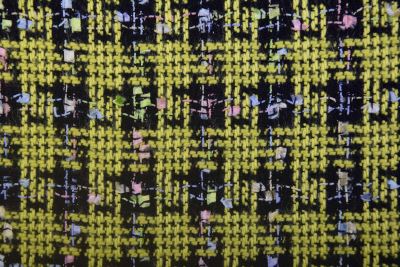 Chanel in black and green with check pattern G1008