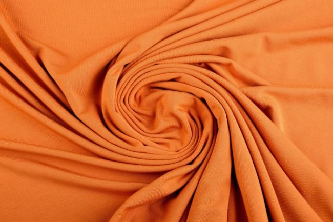 Bamboo knit in orange color 0781/445