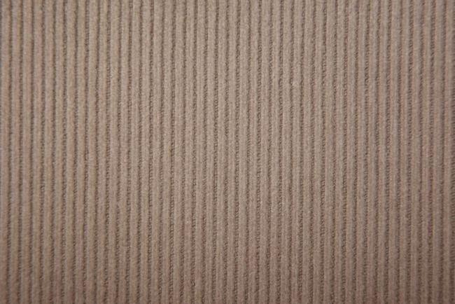 Corduroy in dark beige color DS-MOR59