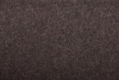 Wool coat knit in brown with pile NS3006