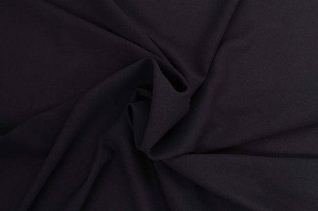 Crepe chiffon in dark blue color 03956/008
