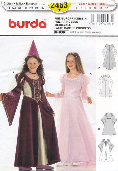 Dress cut for princesses 2463