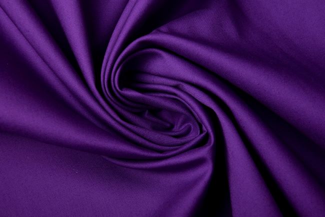 Cotton canvas in purple color 0370/808