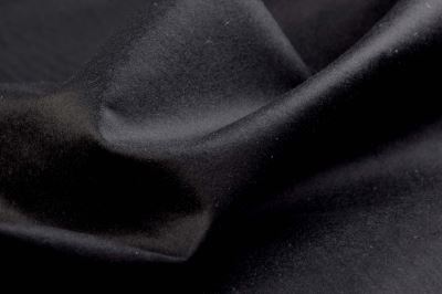 Cotton velvet in black color DS-PAR2517