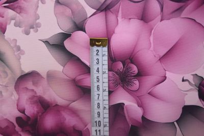 Barbie costume fabric in pink with digital flower print SMT-PR608F (4)