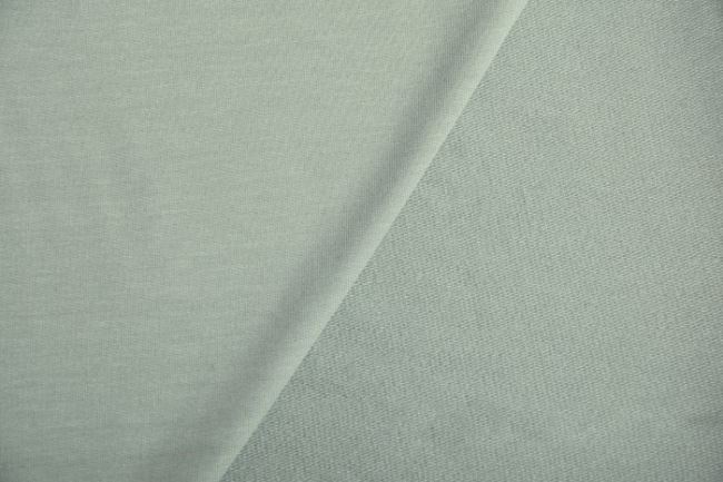 Bamboo tracksuit French Terry in green gray color 0901/322