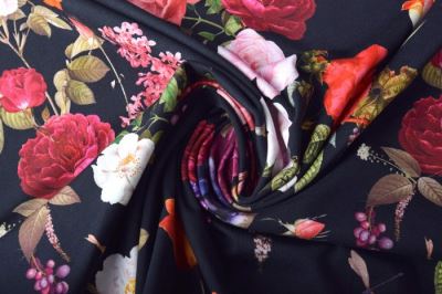 Cotton knit with digital flower print 17331/999 (5)