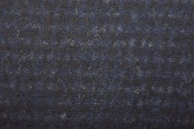Fleece in dark blue with a small pattern DS-NS086 (1)