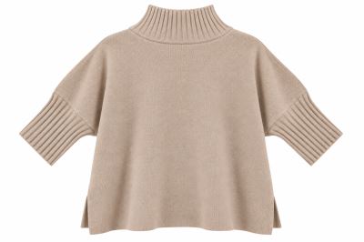Turtleneck sweater in beige color ITA-SV13 (2)