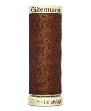 Universal sewing thread Gütermann in red-brown color 650