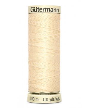 Gütermann universal sewing thread in vanilla color 610