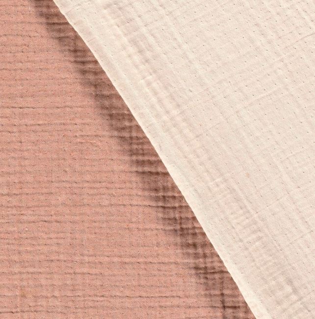 Four-layer muslin in pink color 21210/014