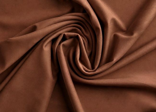 Functional knitwear 2nd quality in brown color MOR738289