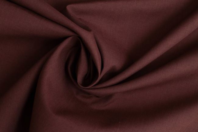 Cotton canvas in brown color 03121/055