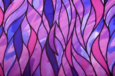 Kimo knit with digital print of geometric shapes CS12905A1 (2)