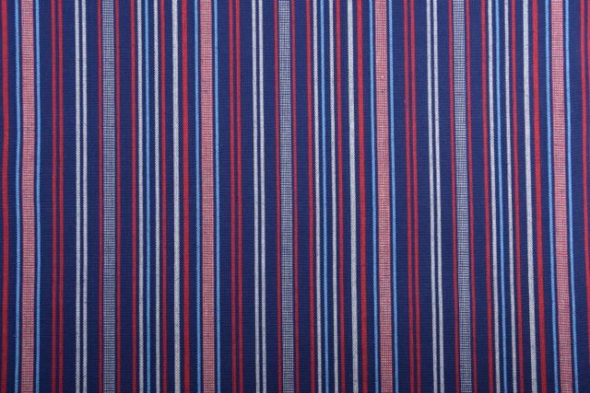 Native American fabric with woven decorative stripes 11046/024