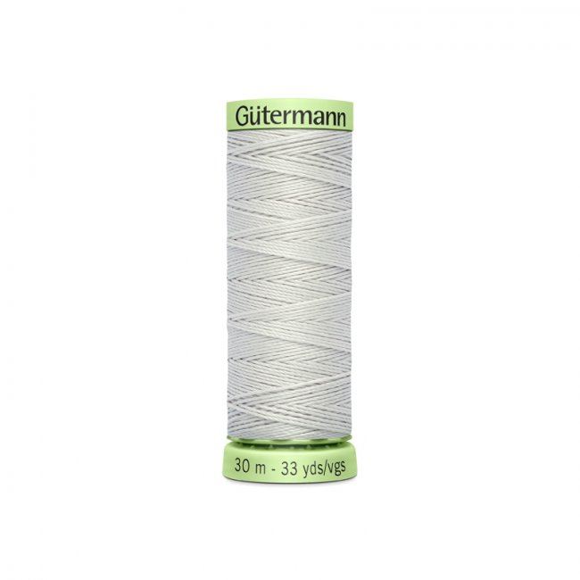 Extra strong Gütermann sewing thread in light gray color J-299
