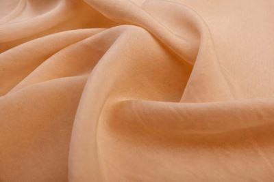 Natural Lyocell fabric with linen in beige color TI1029