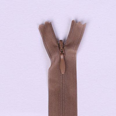 Hidden zipper light brown 25cm I-3W0-25-296