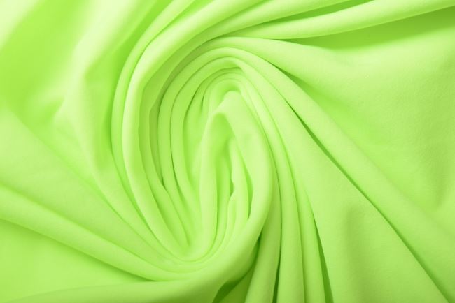 Functional knitwear 2nd quality in neon green color DS-MOR716715