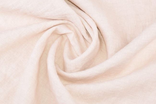 Washed linen in cream color 0872/030