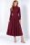 Knitted dress in burgundy color ITA-SAT02 Knitted dress in burgundy color ITA-SAT02