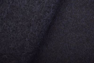 Boiled wool in dark blue color DS-GL2131