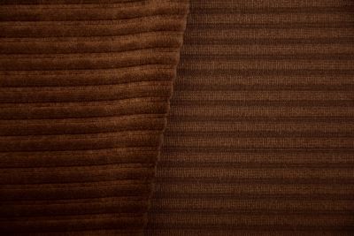Knitted velvet in brown color with ribbing 20286/055 (3)